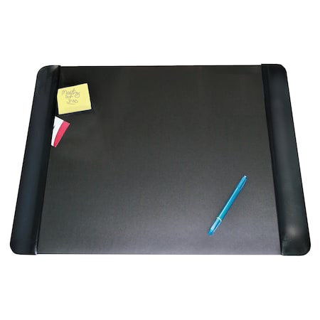 Desk Pad,W/Side Panels,Black